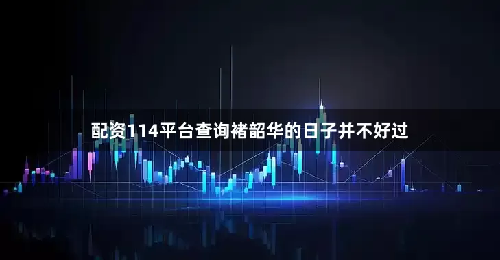 配资114平台查询褚韶华的日子并不好过