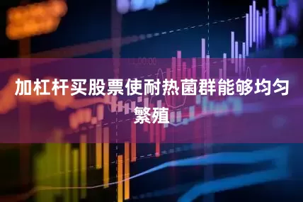 加杠杆买股票使耐热菌群能够均匀繁殖